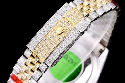 Rolex Clone Watches Datejust 126300 41mm Dial Arabic Yellow Gold