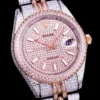 Super Clone Rolex Datejust 126300 41mm Dial Full-Diamond