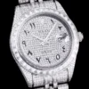 Rolex Replica Datejust 126300 41mm Dial Full-Diamond Arabic