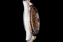Best Rolex Replica Datejust 126300 41mm Dial Full-Diamond Rainbow