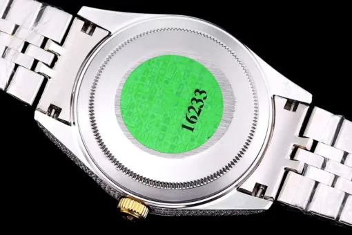 Rolex Clone Datejust 126300 41mm Dial Full-Diamond Rainbow