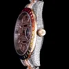 Best Replica Rolex Datejust 126300 41mm Dial Full-Diamond Rainbow Bezel