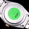 Rolex Clone Datejust 126300 41mm Dial Full-Diamond Rainbow Bezel