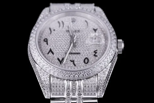 Rolex Replica Datejust 126300 41mm Diamond Dial Arabic
