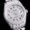 Super Clone Rolex Datejust 126300 41mm Diamond Dial Arabic