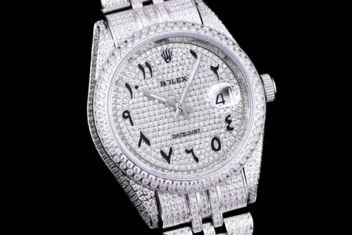 Super Clone Rolex Datejust 126300 41mm Diamond Dial Arabic