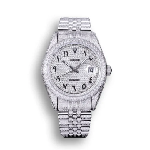 Replica Rolex Datejust 126300 41mm Diamond Dial Arabic