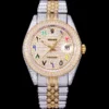 Rolex Super Clone Datejust 126300 41mm Diamond Dial Arabic Numerals