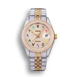 Replica Rolex Datejust 126300 41mm Diamond Dial Arabic Numerals