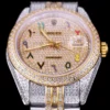 Rolex Replica Datejust 126300 41mm Diamond Dial Arabic Numerals