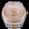 Rolex Replica Datejust 126300 41mm Diamond Dial Diamond Baton Markers