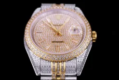 Rolex Replica Datejust 126300 41mm Diamond Dial Diamond Baton Markers