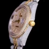 Best Fake Rolex Datejust 126300 41mm Diamond Dial Diamond Baton Markers