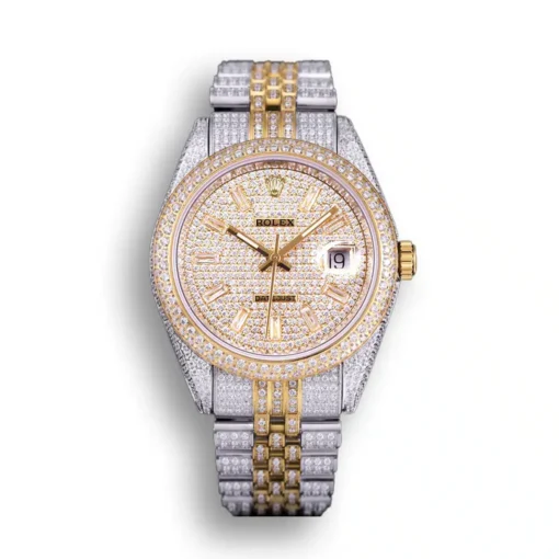 Replica Rolex Datejust 126300 41mm Diamond Dial Diamond Baton Markers