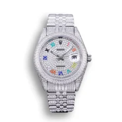 Replica Rolex Datejust 126300 41mm Diamond Dial Roman