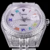 Rolex Replica Datejust 126300 41mm Diamond Dial Roman