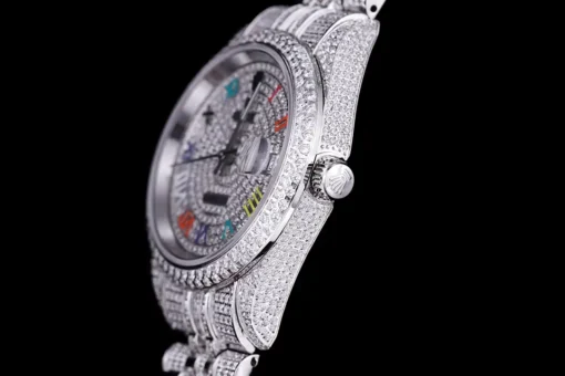 Best Fake Rolex Datejust 126300 41mm Diamond Dial Roman