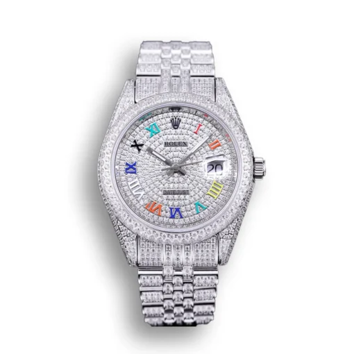 Replica Rolex Datejust 126300 41mm Diamond Dial Roman