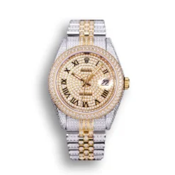 Replica Rolex Datejust 126300 41mm Diamond Dial Roman Numerals