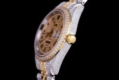 Best Fake Rolex Datejust 126300 41mm Diamond Dial Roman Numerals