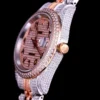 Best Fake Rolex Datejust 126300 41mm Full-Diamond Arabic Dial