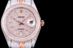 Fake Rolex Datejust 126300 41mm Full-Diamond Dial