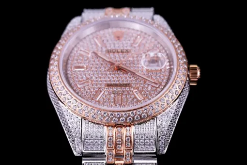 Rolex Replica Datejust 126300 41mm Full-Diamond Dial