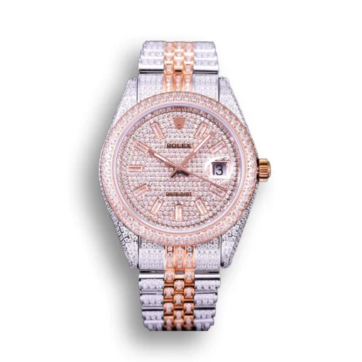 Replica Rolex Datejust 126300 41mm Full-Diamond Dial