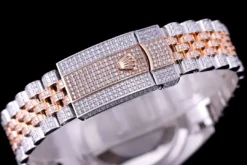 Rolex Clone Datejust 126300 41mm Full-Diamond Dial
