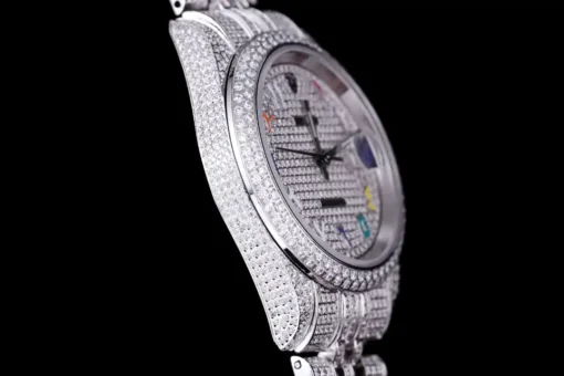 Best Replica Rolex Datejust 126300 41mm Full-Diamond Dial Arabic
