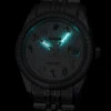 Rolex Clone Watches Datejust 126300 41mm Full-Diamond Dial Arabic