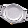 Replica Rolex Datejust 126300 41mm Full-Diamond White Baton Markers Perspective View
