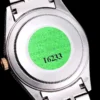 Rolex Clone Datejust 126300 41mm Roman Dial Full-Diamond Rainbow Bezel