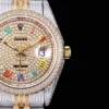 Fake Rolex Datejust 126300 41mm Roman Diamond Dial
