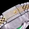 Rolex Clone Datejust 126300 41mm Roman Diamond Dial