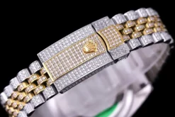 Rolex Clone Datejust 126300 41mm Roman Diamond Dial
