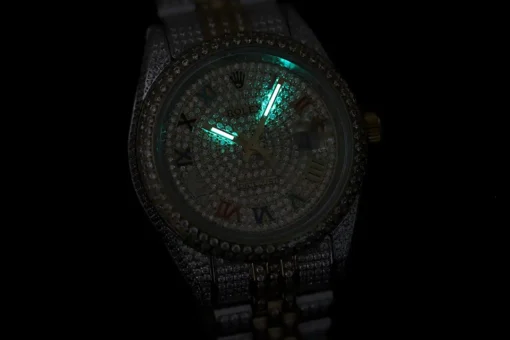Rolex Clone Watches Datejust 126300 41mm Roman Diamond Dial