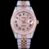 Rolex Super Clone Datejust 126300 Full-Diamond 41mm Dial