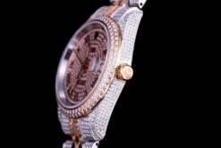 Best Fake Rolex Datejust 126300 Full-Diamond 41mm Dial