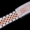 Rolex Clone Datejust 126300 Full-Diamond 41mm Dial