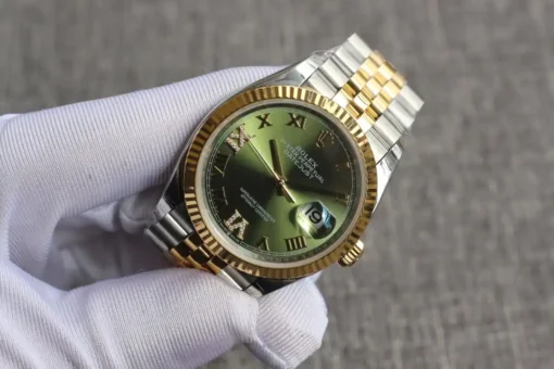 Fake Rolex Datejust 126331 41mm Green Dial