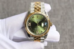 Super Clone Rolex Datejust 126331 41mm Green Dial