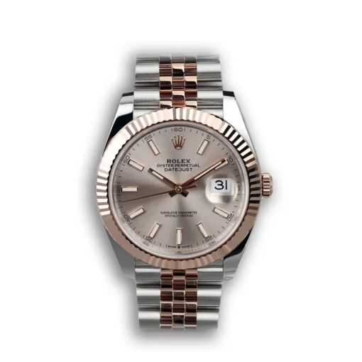 Replica Rolex Datejust 126331 41mm Rose Gold Dial