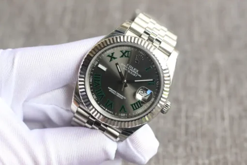 Fake Rolex Datejust 126331 41mm Slate Set Dial