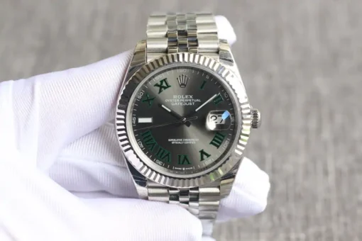 Super Clone Rolex Datejust 126331 41mm Slate Set Dial