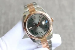 Rolex Replica Datejust 126331 41mm Slate Set Roman Dial