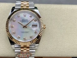 Rolex Super Clone Datejust 126333 41mm Mother of Pearl Dial