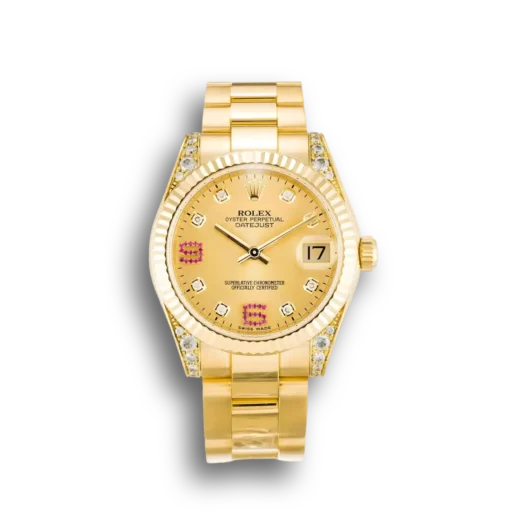 Replica Rolex Datejust 178238 Mid-Size 31mm Champagne Dial