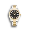 Replica Rolex Datejust 178343 Mid-Size 31mm Black Dial
