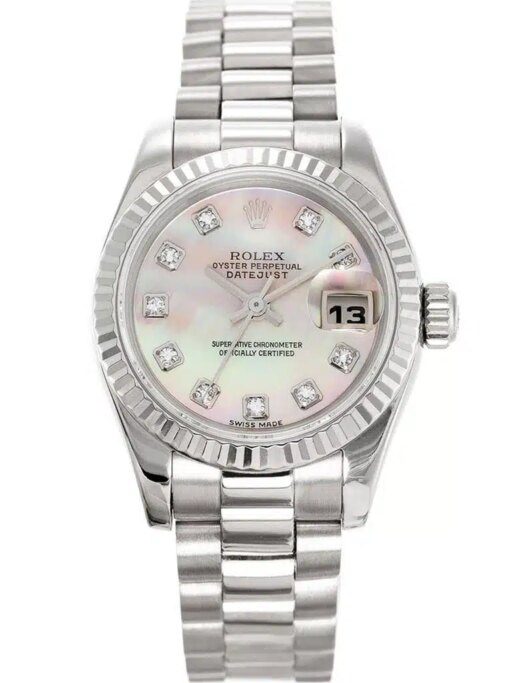 Rolex Super Clone Datejust 179179 26mm Mother of Pearl Dial
